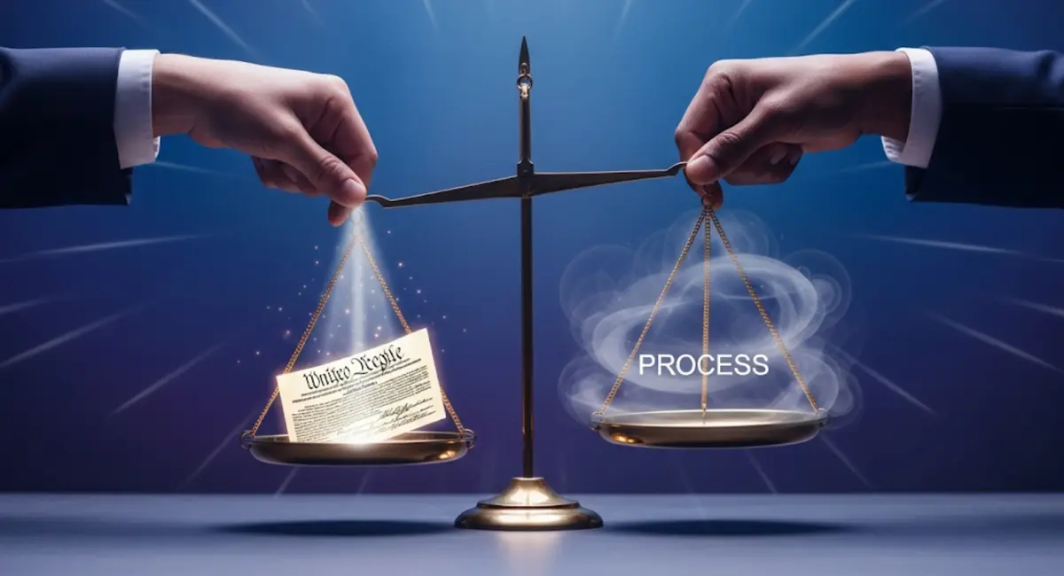 What Does Due Process Mean in the Constitution