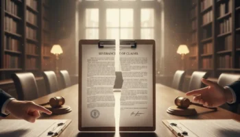What Is Legal Severance of Claims