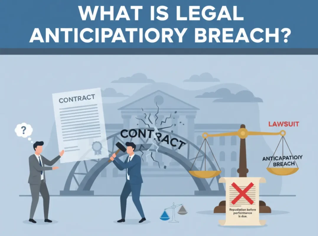 anticipatory breach simple definition and meaning