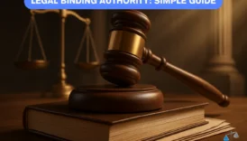 what is legal binding authority