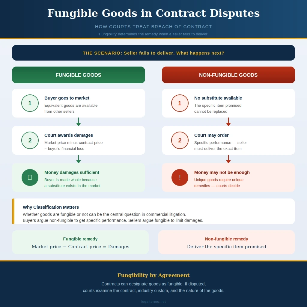 Fungible Goods in Contract Disputes