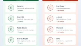 Fungible Goods Definition and Meaning Diagram