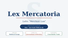 Lex Mercatoria Meaning and Definition