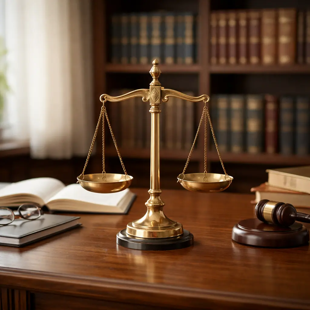 Scales of justice symbolizing the role of pro bono work in supporting access to justice within the legal system