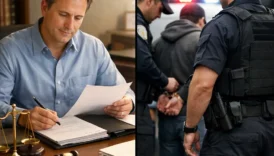 subpoena vs warrant comparison showing document review and law enforcement action