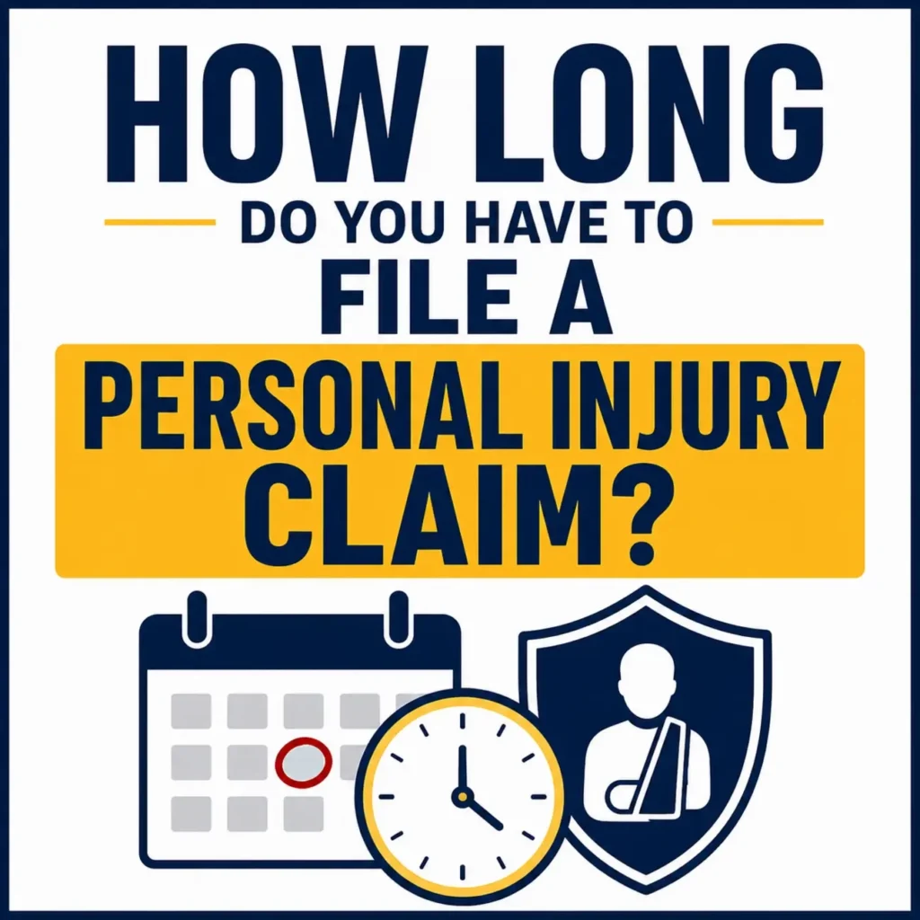 How Long Do You Have to File a Personal Injury Claim?