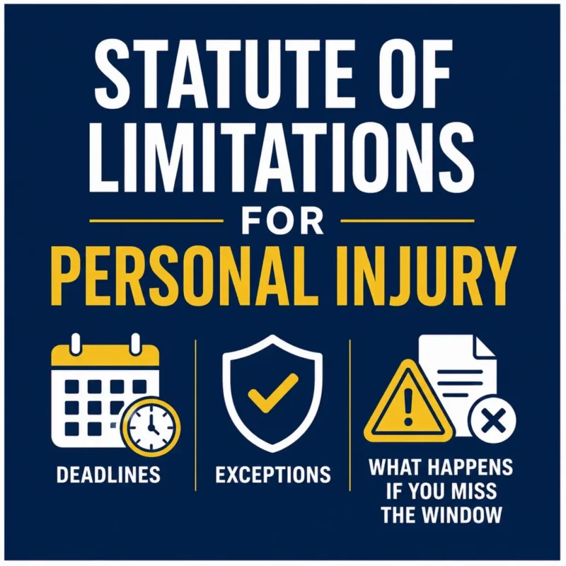 What Is the Statute of Limitations for Personal Injury?