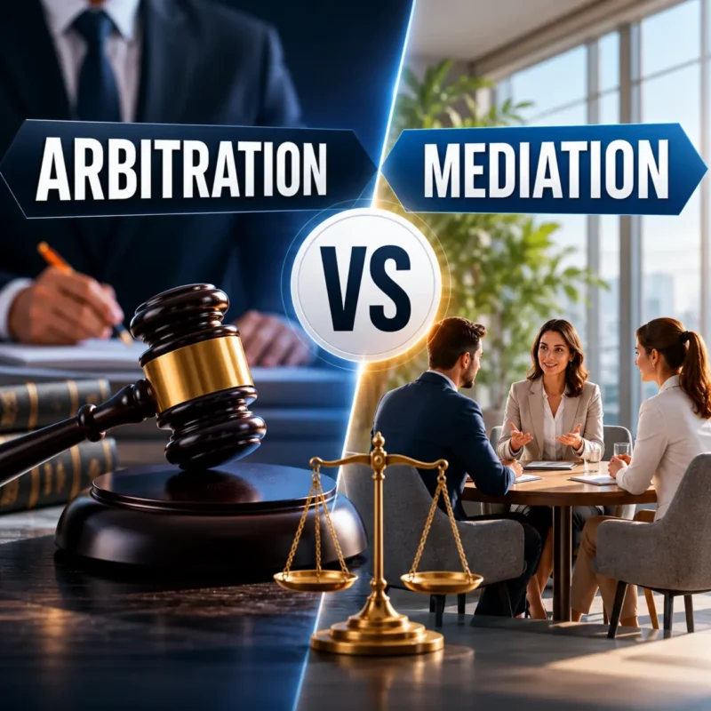 Arbitration vs Mediation