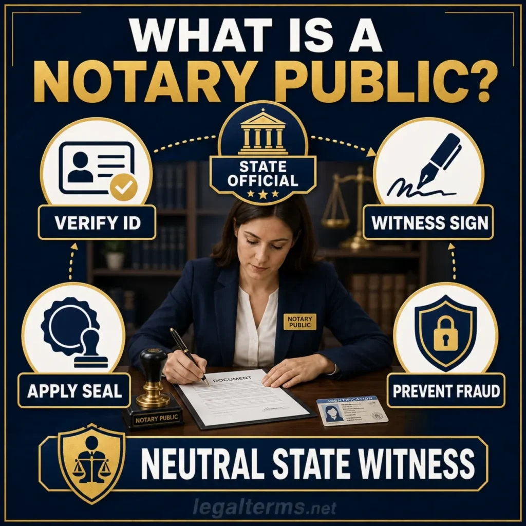 Diagram for What Is a Notary Public