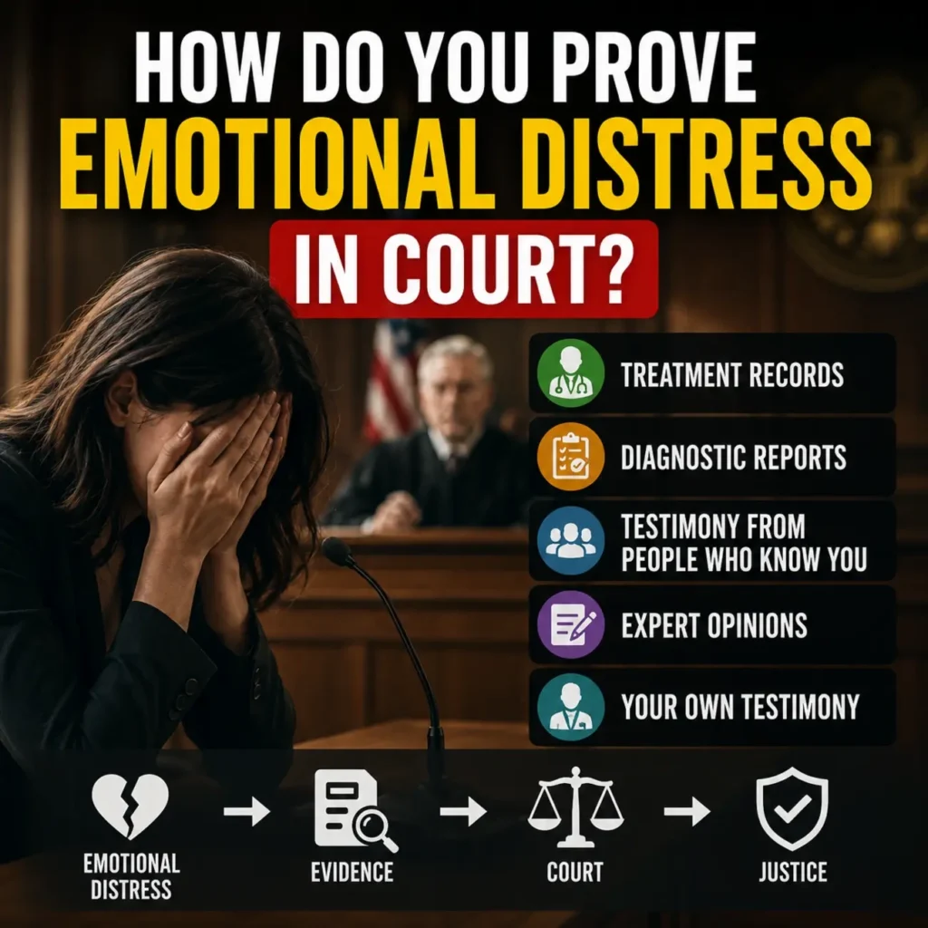 How Do You Prove Emotional Distress in Court