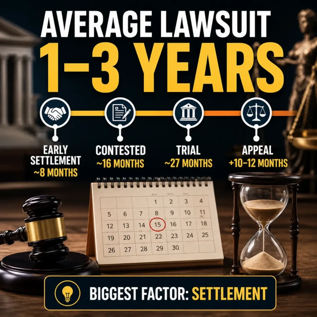 How Long Does the Average Lawsuit Take to Resolve