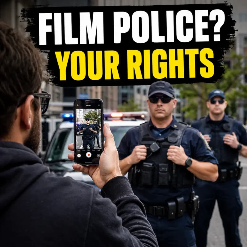 Is It Legal to Film Police Officers
