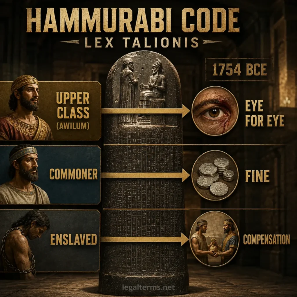 Lex Talionis in the Code of Hammurabi