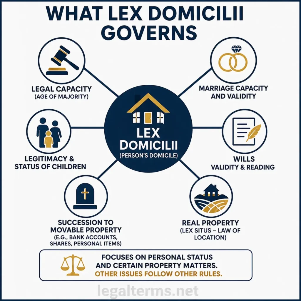 Schema for What Lex Domicilii Governs