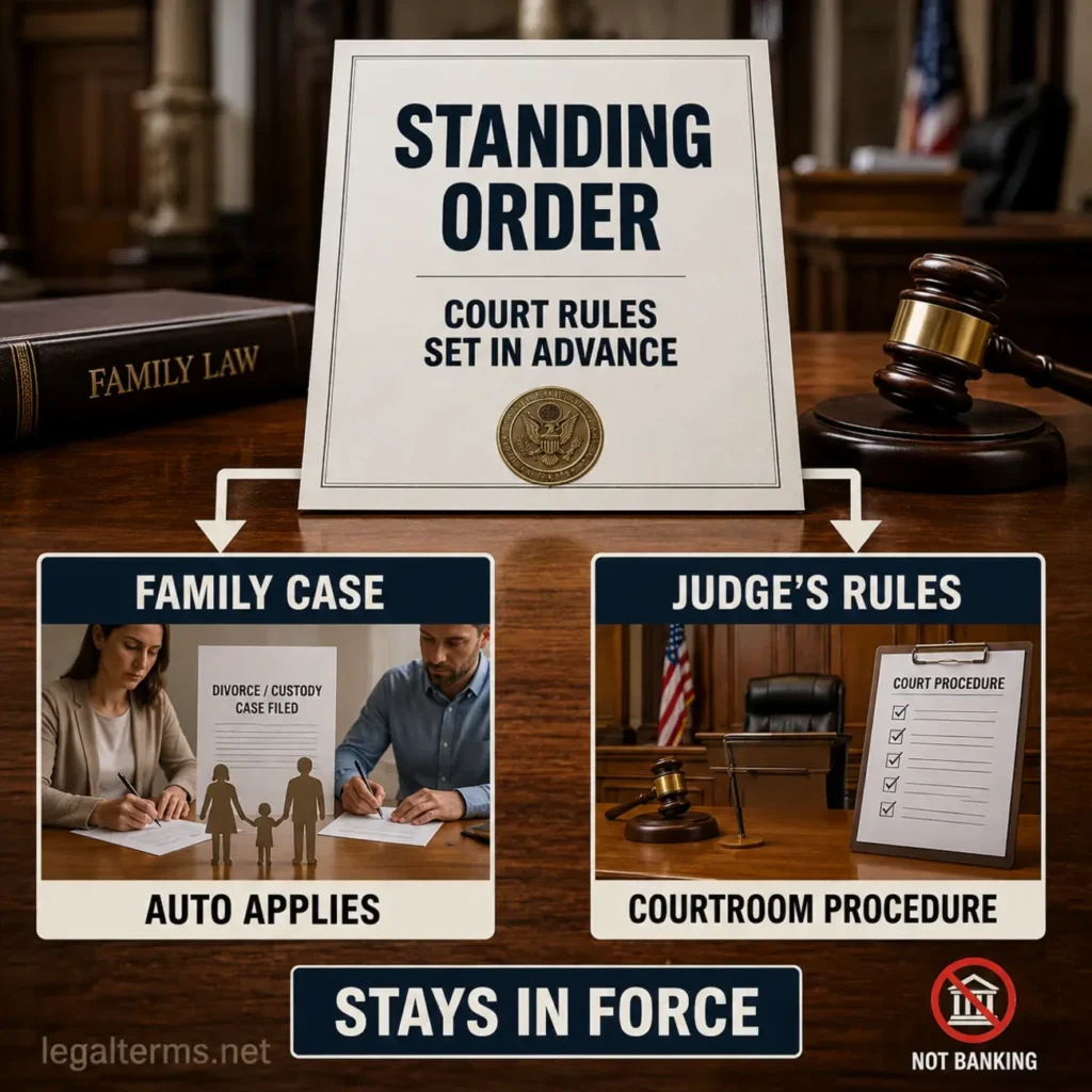 What a Legal Standing Order Really Means