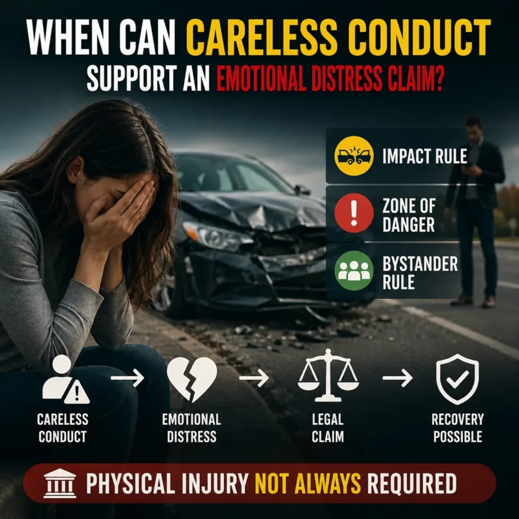 When Can Careless Conduct Support an Emotional Distress Claim