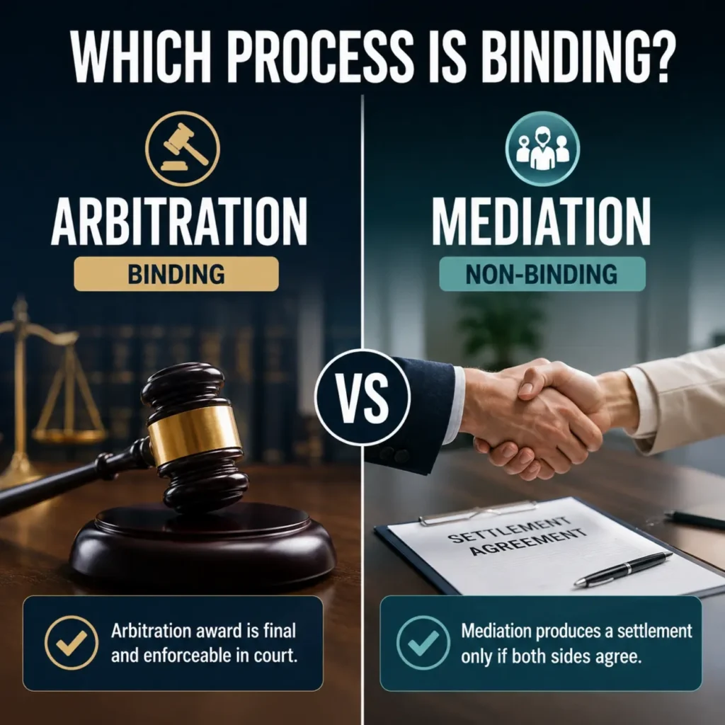 Which Process Is Binding, and Which One Isn't