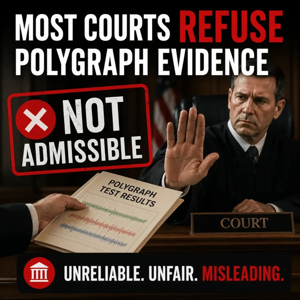 Why Most Courts Refuse Polygraph Evidence