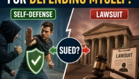 Can I Be Sued for Defending Myself?