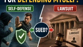 Can I Be Sued for Defending Myself?