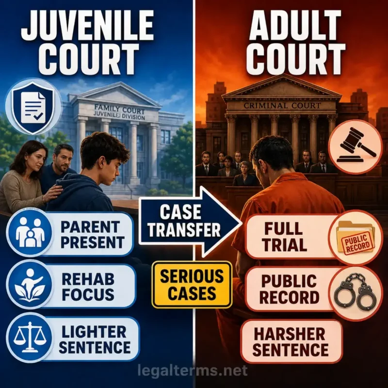 Juvenile Court vs Adult Court