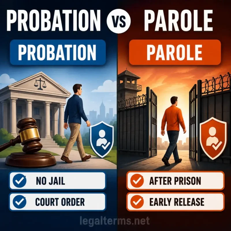 Probation vs Parole